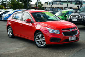 2015 Holden Cruze JH Series II MY15 Equipe Red 6 Speed Sports Automatic Hatchback
