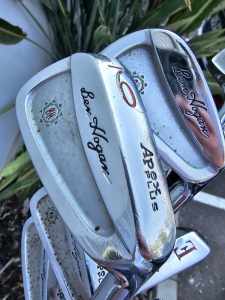Golf Irons - $190 - Ben Hogan Apex Plus 3-SW Stiff Flex