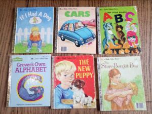1970s and 1980s Golden Books with hardcovers - can post