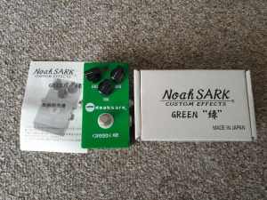 Noah Sark Custom Effects Green Overdrive Made in Japan As New