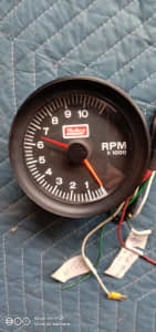 Orig Mallory Tach 11000 RPM in good working cond. 80s -90s Sun mallory