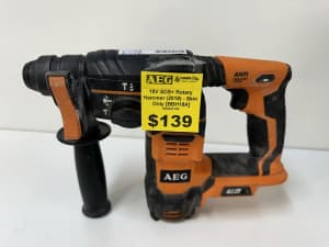 AEG 18V SDS Rotary Hammer (2018) Skin Only BBH18A