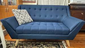 Blue Two-Seater Lounge