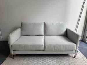 Sofa lounge couch 2.5 seat sofa with metal legs Jett Sofa
