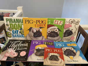 Aaron Blabey Kids Books x8 includes Pig the Pug