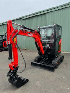 Brand New 2.5t Excavator with Airconditioned Cab