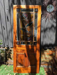 Victorian solid wood door 