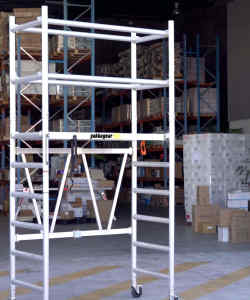 4.2m Reach new aluminium mobile scaffold tower Sunshine Coast