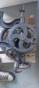 1891 The silver MFG co Drill press 