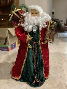 Santa, excellent condition the real deal approximately 3 foot tall