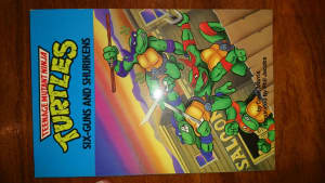 Teenage mutant ninja turtles six-guns and shurikens book