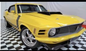 1970 Fastback Mustang Boss tribute
