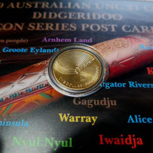 2019 Australian $1 One Dollar Coin - D For Didgeridoo - Low Mintage - 