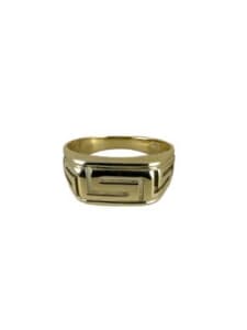 14ct Yellow Gold Ring Size V 001500659040