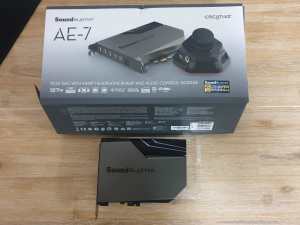 Sound Blaster AE-7 Hi-res PCI-e DAC and Amp Sound Card