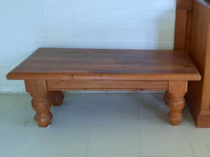 Solid Timber Coffee Table 1200 x 600