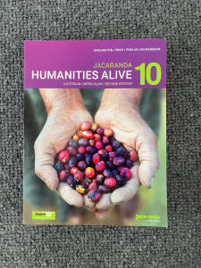 Jacaranda Humanities Alive 10 with unused digital code