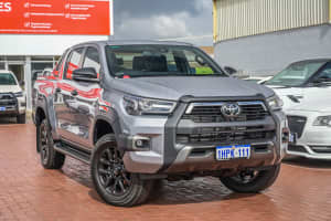 2021 Toyota Hilux GUN126R Rogue Double Cab Silver Sky 6 Speed Sports Automatic Utility