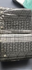 QUILTED PILLOWCASES X 2 STANDARD