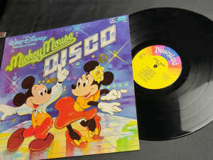 Disney MICKEY MOUSE Disco LP VINYL Record