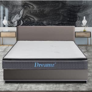 Dreamz Bedding Mattress Spring Single Size Premium Bed Top Foam Medium