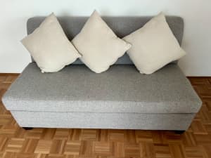 Artisan sofa bed - double bed foldout $2,000 RRP - brand new condition