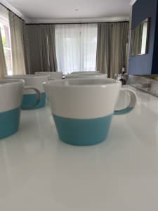 6 stoneware cups ‘studio W’
