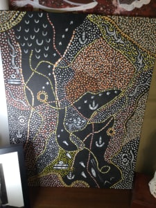 Aboriginal art, by artist unknown