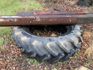Tractor tyres new condition.
