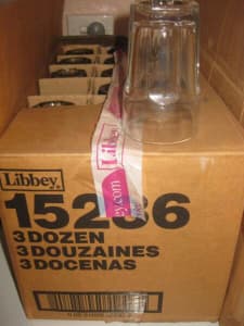 Milkbar / cafe equipment sellout,Libbey glasses,located in Oberon NSW