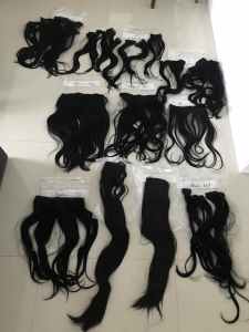 ZALA Black Real Hair Extensions $50 the lot. Pick up in Karrinyup.