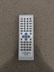 Audiosonic DVD remote control