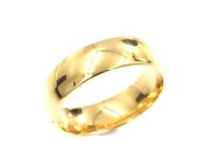 Moimoi 18ct Yellow Gold Mens Ring Size Q * 135109