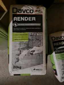 Davco cement based render 