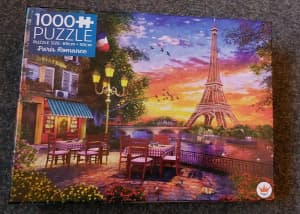 1000 piece puzzel paris
