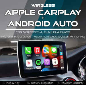 Mercedes GLA Class Wireless Apple CarPlay Android Auto Integration