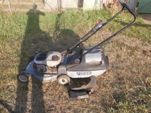 Victa 2 stroke lawn mower