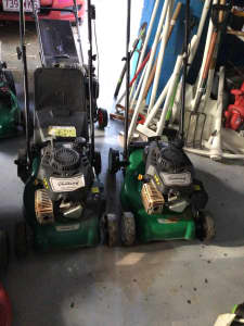 Lawnmowers seven off them very good condition 