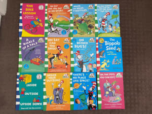 Selection of Dr Seuss soft cover books