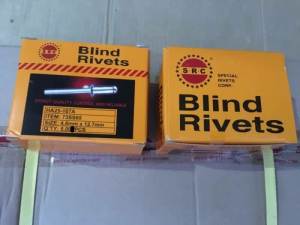 Blind Rivets HA25-167A 500 pcs price is for 500 pieces Brand New
