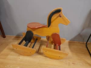 Vintage Rocking Horse Timber Toys