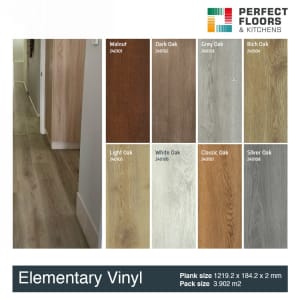 2 mm Vinyl plank Frontier Elementary Collection, by Dunlop