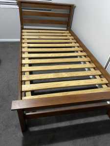 King Single Bed with mattress