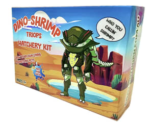 DINO-SHRIMP TRIOPS: Hatchery Kit (shipping available)