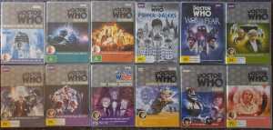 Doctor Who DVDs and blurays