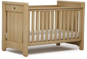 Boori Pioneer Royale Cot Bed, toddler rail, Mattress & Tall Boy