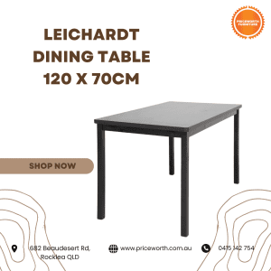 LEICHARDT DINING TABLE 120 X 70CM FOR SALE!!!!
