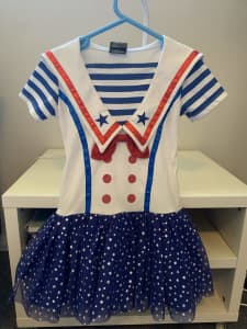 Little Girls Sailor Dance Costume