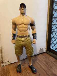 31” Tall John Cena Action Figure Doll Good Condition