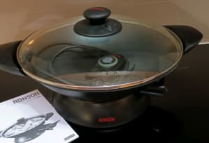 RONSON large Electric non stick Wok Brand New